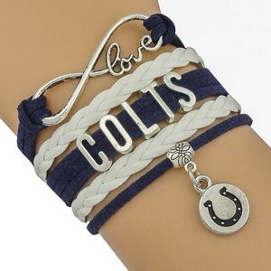 NFL Indianapolis Colts adjustable bracelet